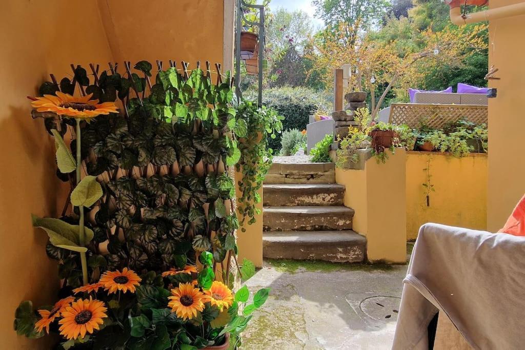 Monica Appartamento Con Giardino Al Ponte Vecchio Floransa Dış mekan fotoğraf