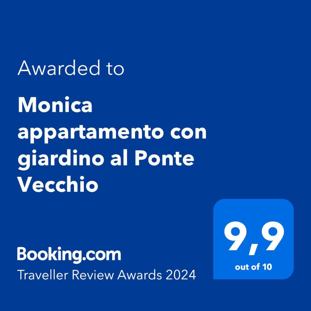 Monica Appartamento Con Giardino Al Ponte Vecchio Floransa Dış mekan fotoğraf